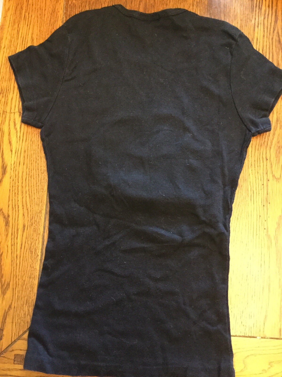 The Rolling Stones. Black Shirt With Glittered Tongue. S. ( Runs Small ) gallery