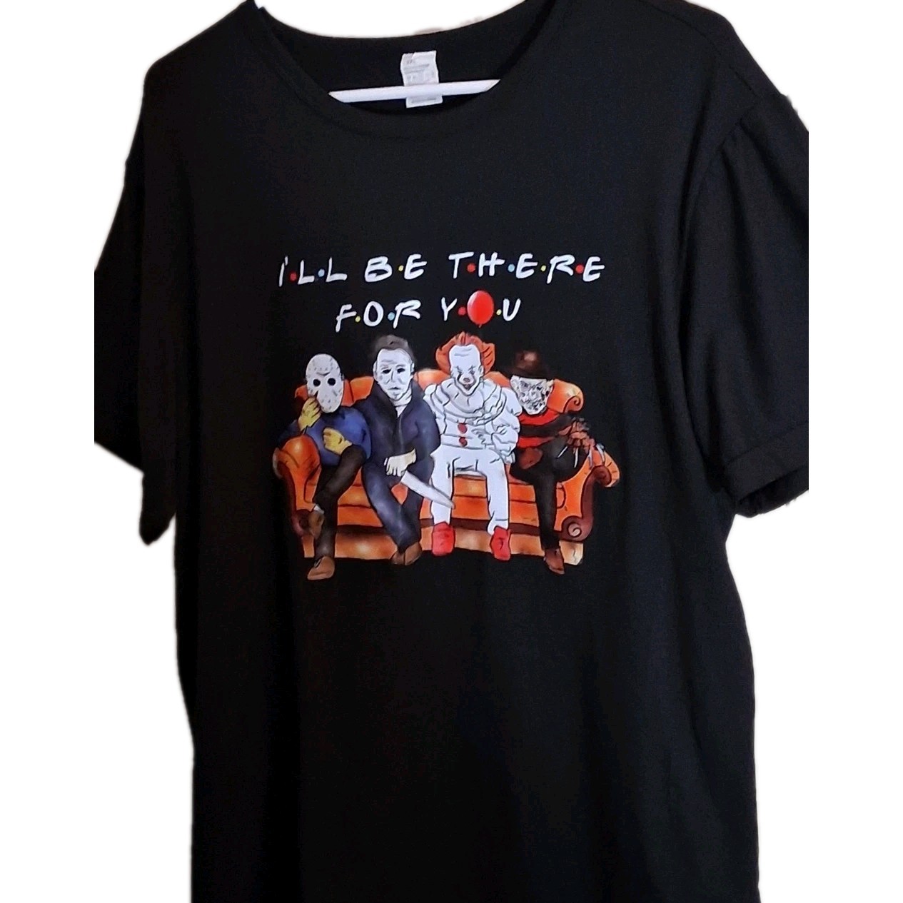 Graphic Halloween Horror T-Shirt I'll Be There For You Krueger Friday Size 2XL gallery