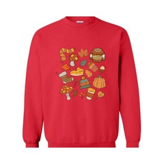 Fall Sweatshirt, Retro Pumpkin Sweatshirt, Autumn Sweatshirt, Pumpkin Lover Swea
