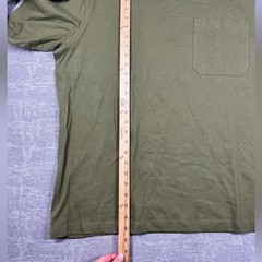 Duluth Trading 40 Grit Pocket Long Sleeve Mens XL Cotton Olive Green Basic Shirt