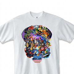 Sega Vs Nintendo Ultimate Clash Graphic Tee Vintage Garment T-Shirt