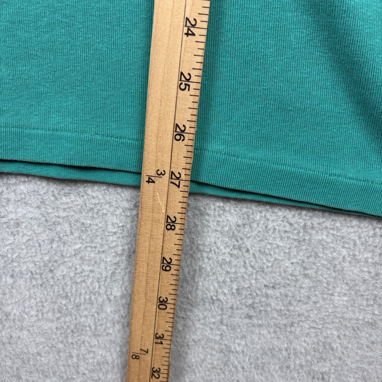 Vintage Eddie Bauer Shirt Mens Large Teal Henley Long Sleeve Knit 80s 90s USA gallery