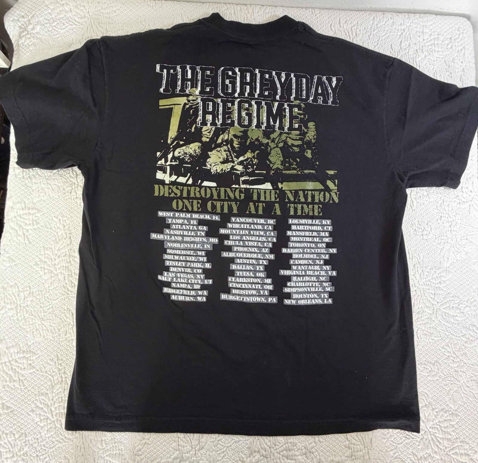 Suicideboys Black T Shirt 2024 Greyday Tour G59 $uicideboy$ Rap Tee Mens Size XL gallery