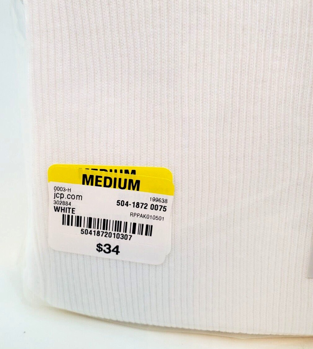 Stafford Dry+Cool 100% Blended Cotton A-Shirts Ribbed Tank Top 4 Pack Medium gallery