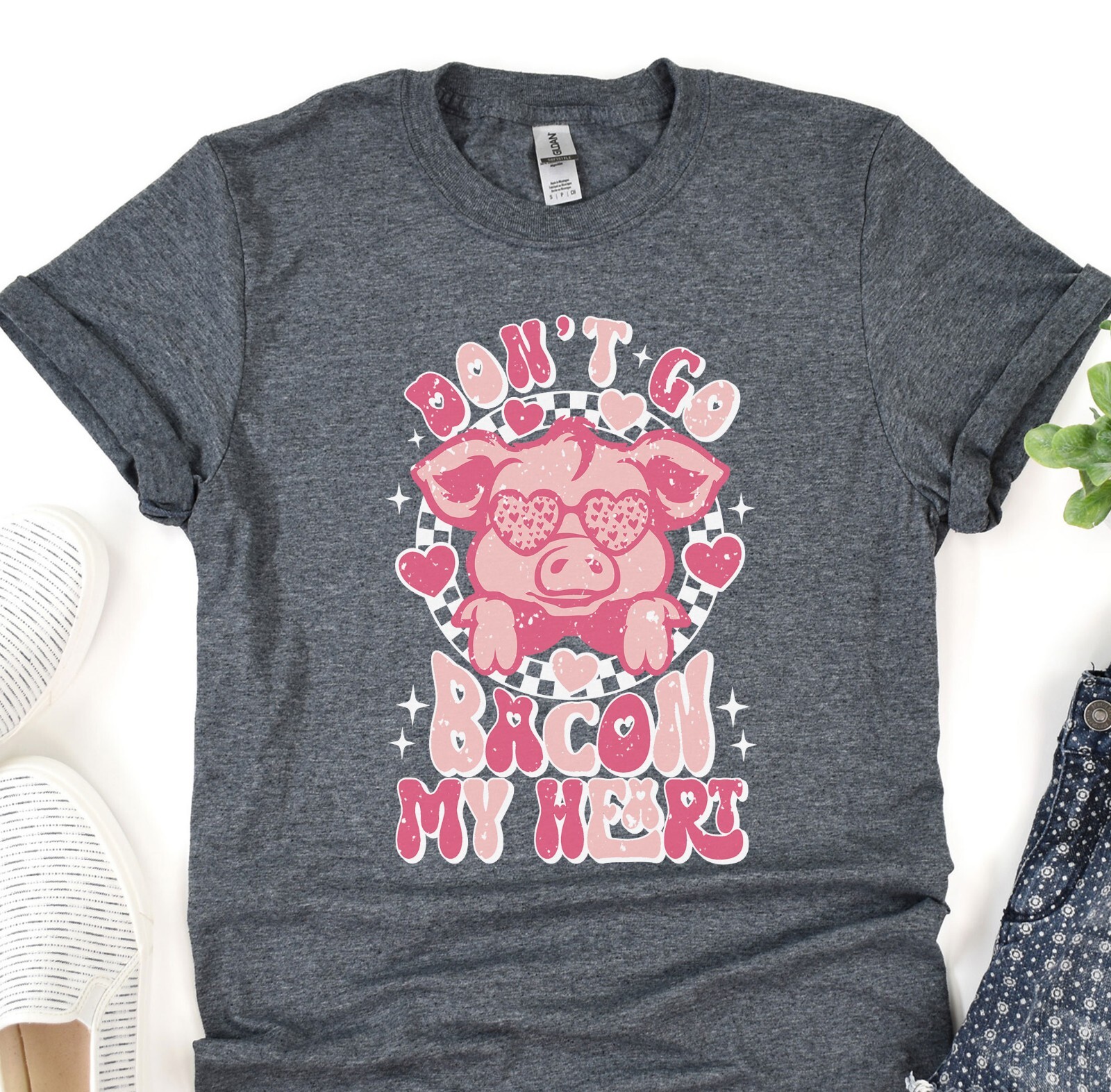 Grinch Movie T-Shirt Don't Go Bacon My Heart Christmas Shirt Christmas Gift gallery