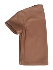 Men Leather T-Shirts in 4 different colors Simple genuine leather shirts