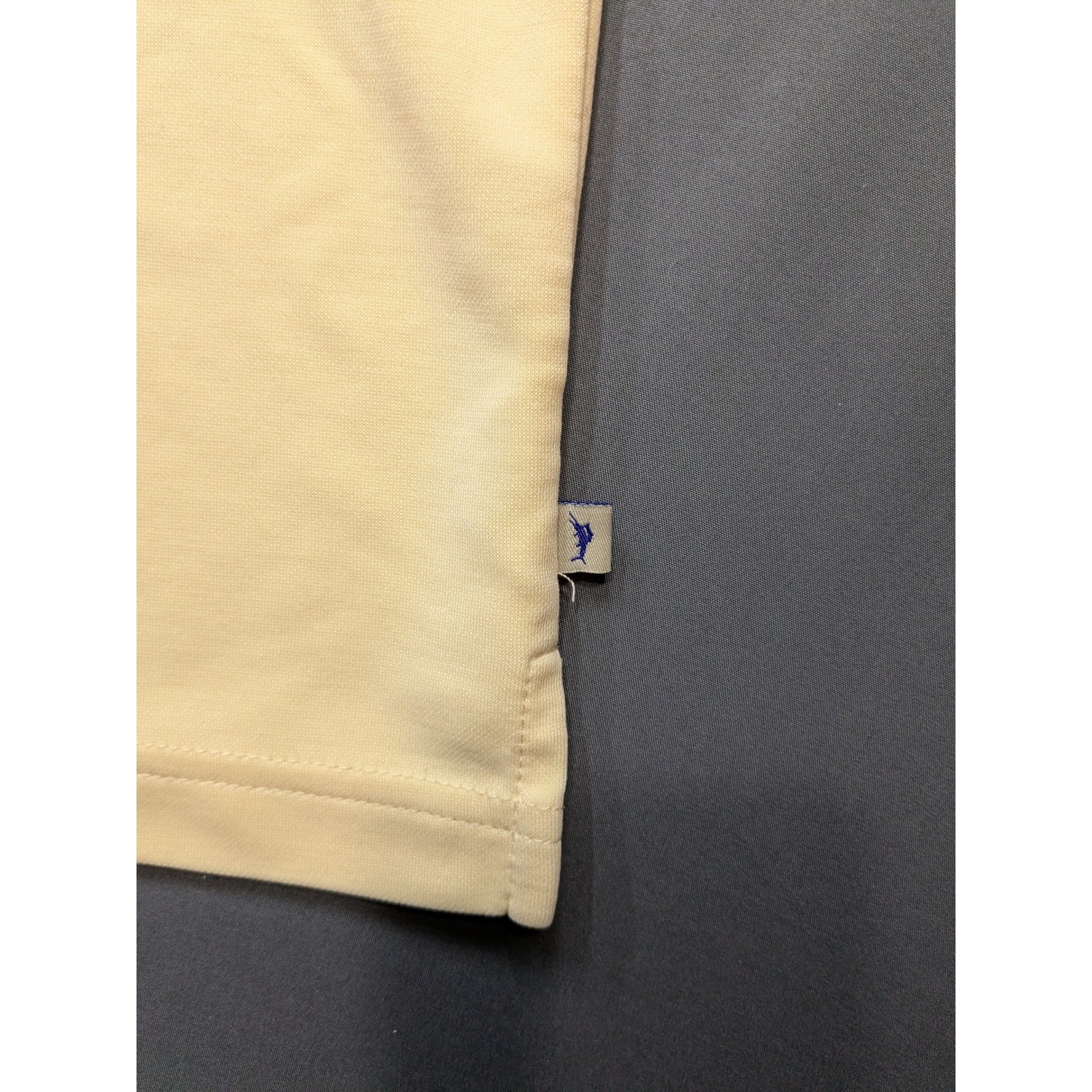 Tommy Bahama Mens Yellow Tencel Lyocell Blend Short Sleeve T-Shirt Size M gallery