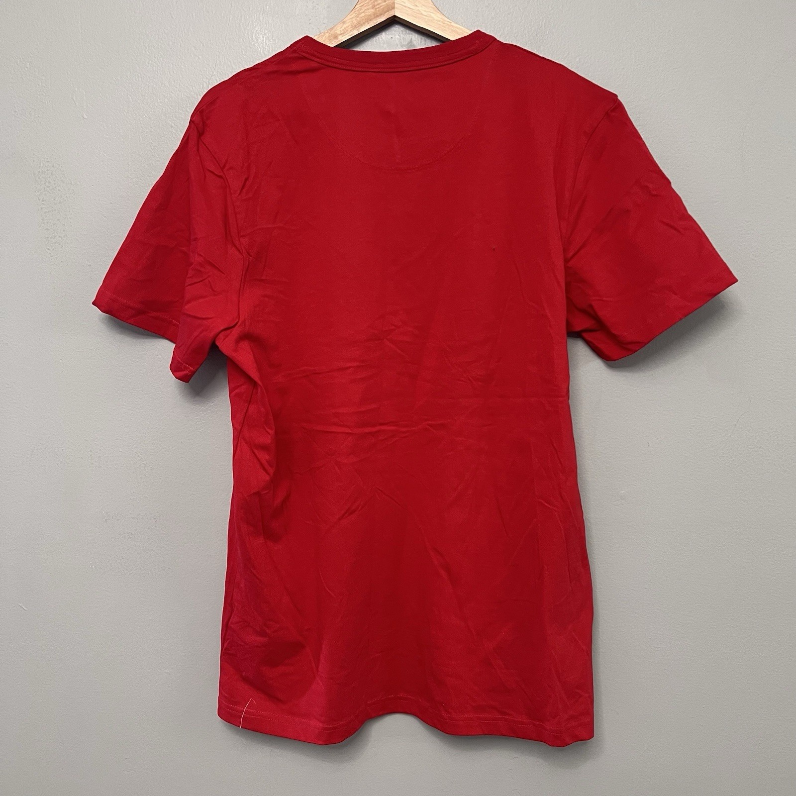 NWT Denim & Flower Men’s Red “Puerto Rico” T-Shirt Size Large gallery