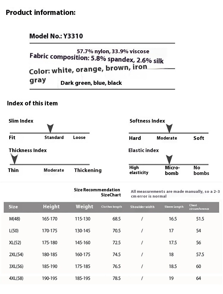 Summer fashion Men Mulberry Silk T-Shirt Short Sleeve Luxury Soft Breathable Tee gallery