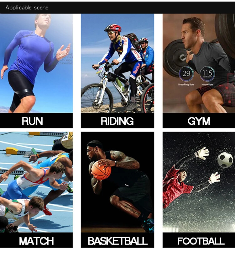 Mens Compression Shirts Long Sleeve Workout Baselayer Quick Dry Athletic Sports gallery
