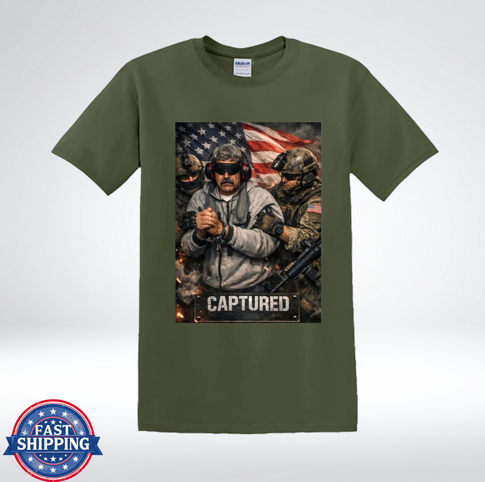 Venezuela Maduro Capture 2026 T-Shirt gallery