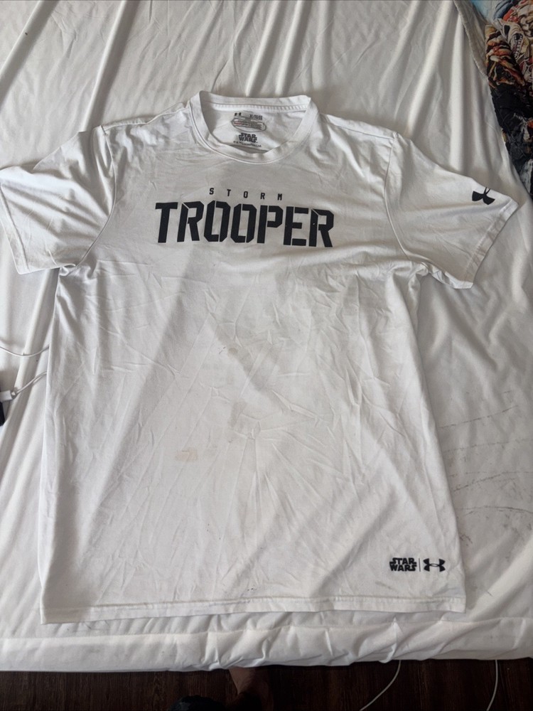 Under Armour Star Wars Storm Trooper Skull Headgear Lose Fit Size Xl RARE!!!