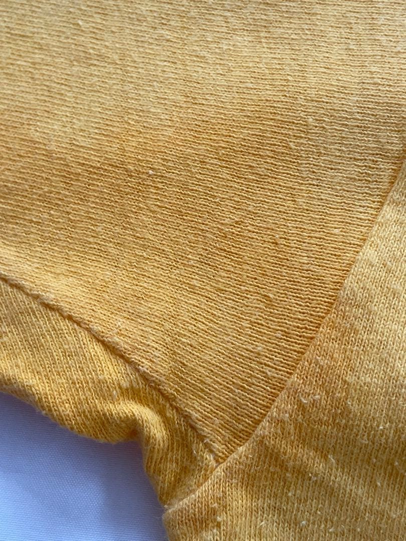 70s Russell Athletic Bobcats T-Shirt Yellow Gold Tag Single Stitch Vintage M gallery