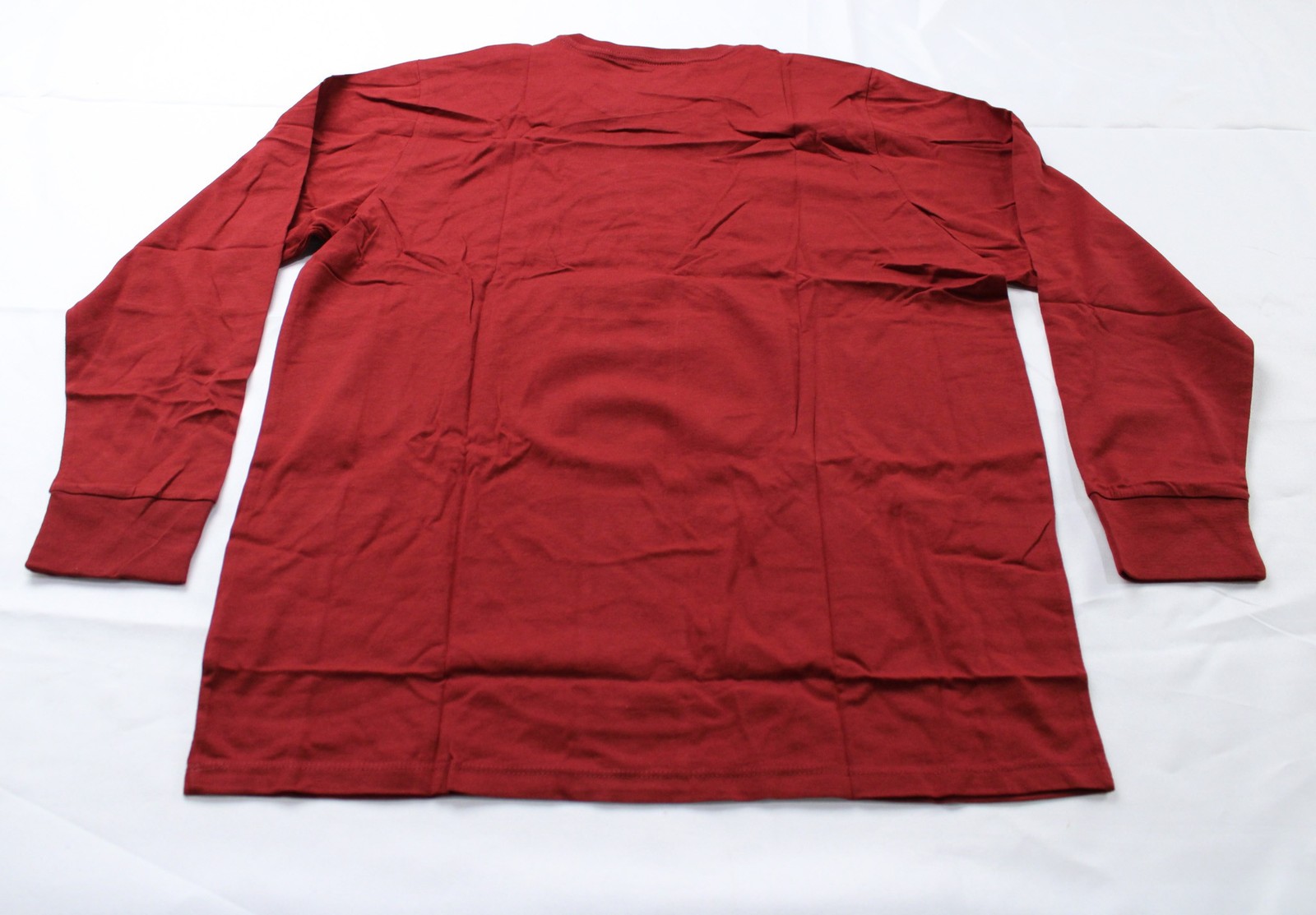 MTailor Men's Long Sleeve Crew Neck T-Shirt AP2 Red Size: See Description gallery