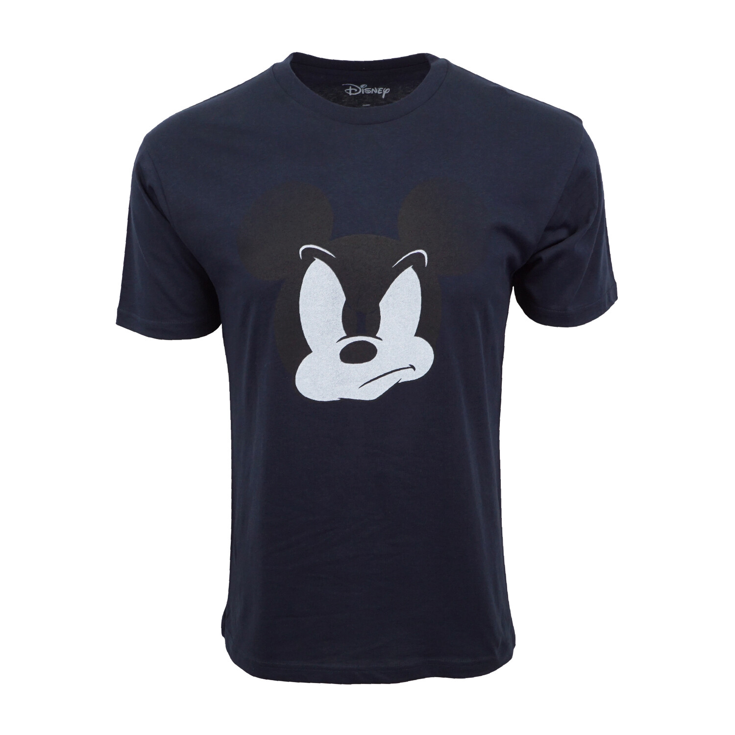 DISNEY MENS MAD MICKEY NAVY T SHIRT