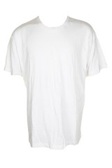Jordan Craig Mens White Short-Sleeve Solid Crew Neck T-Shirt 2XL