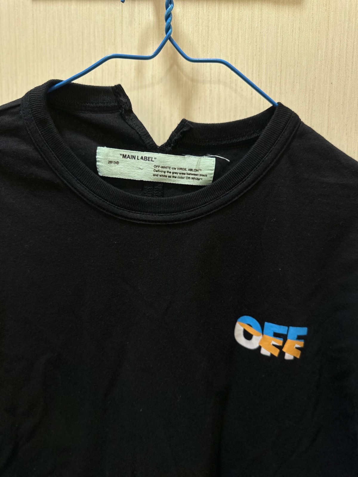 Authentic Off-White Temperature Tee Black M Virgil Abloh 2018 Limited Rare SS18 gallery