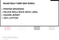 PALACE RIZLA T-SHIRT MEDIUM (**New)