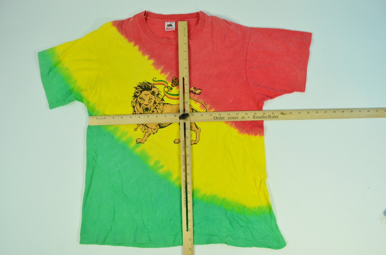 Vintage Rasta Rastafari Lion of Judah Ethiopia 90's Single Stitch Reggae Shirt gallery