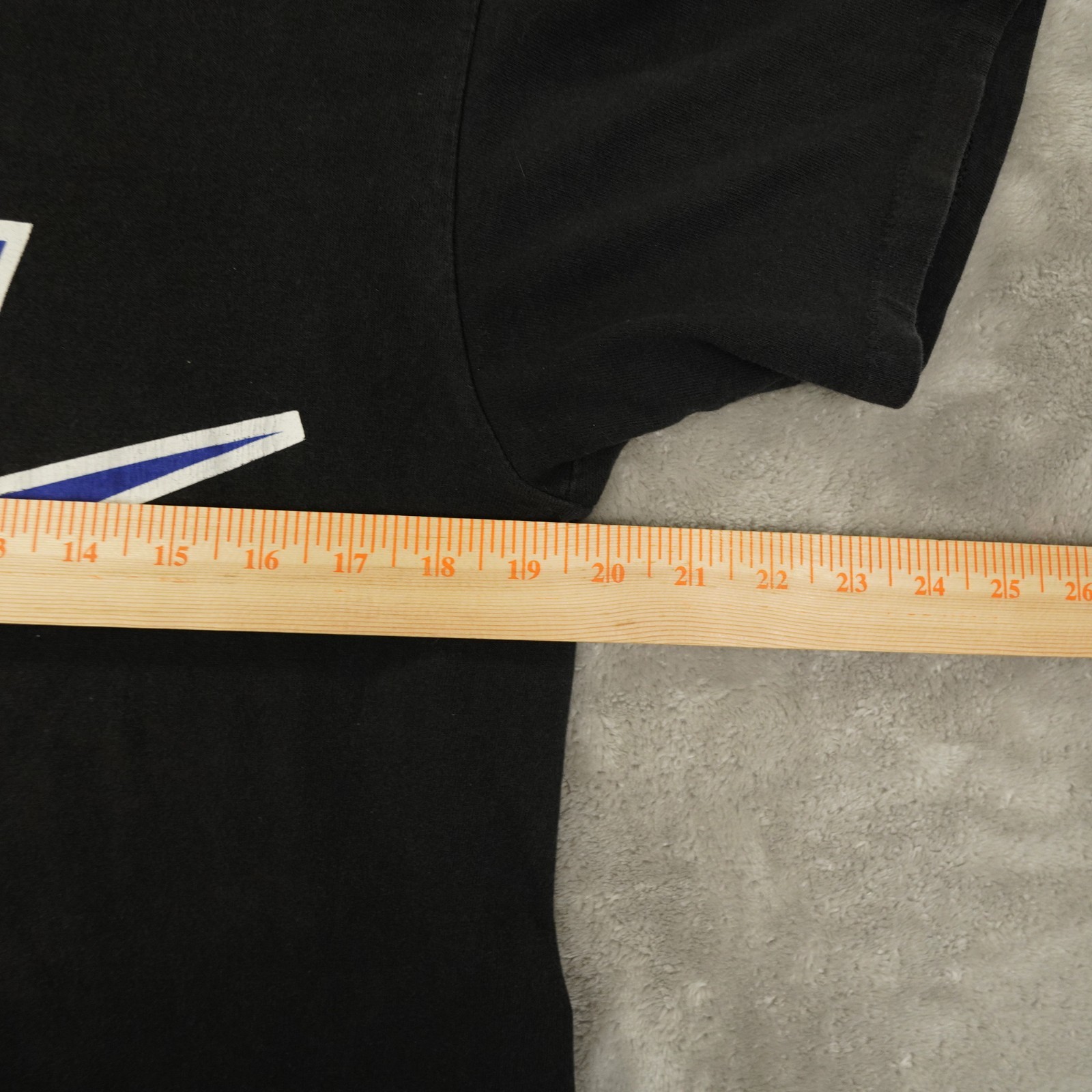 Nike Vintage 80s 90s Single Stitch T Shirt Men's Medium Black Logo Swoosh USA gallery