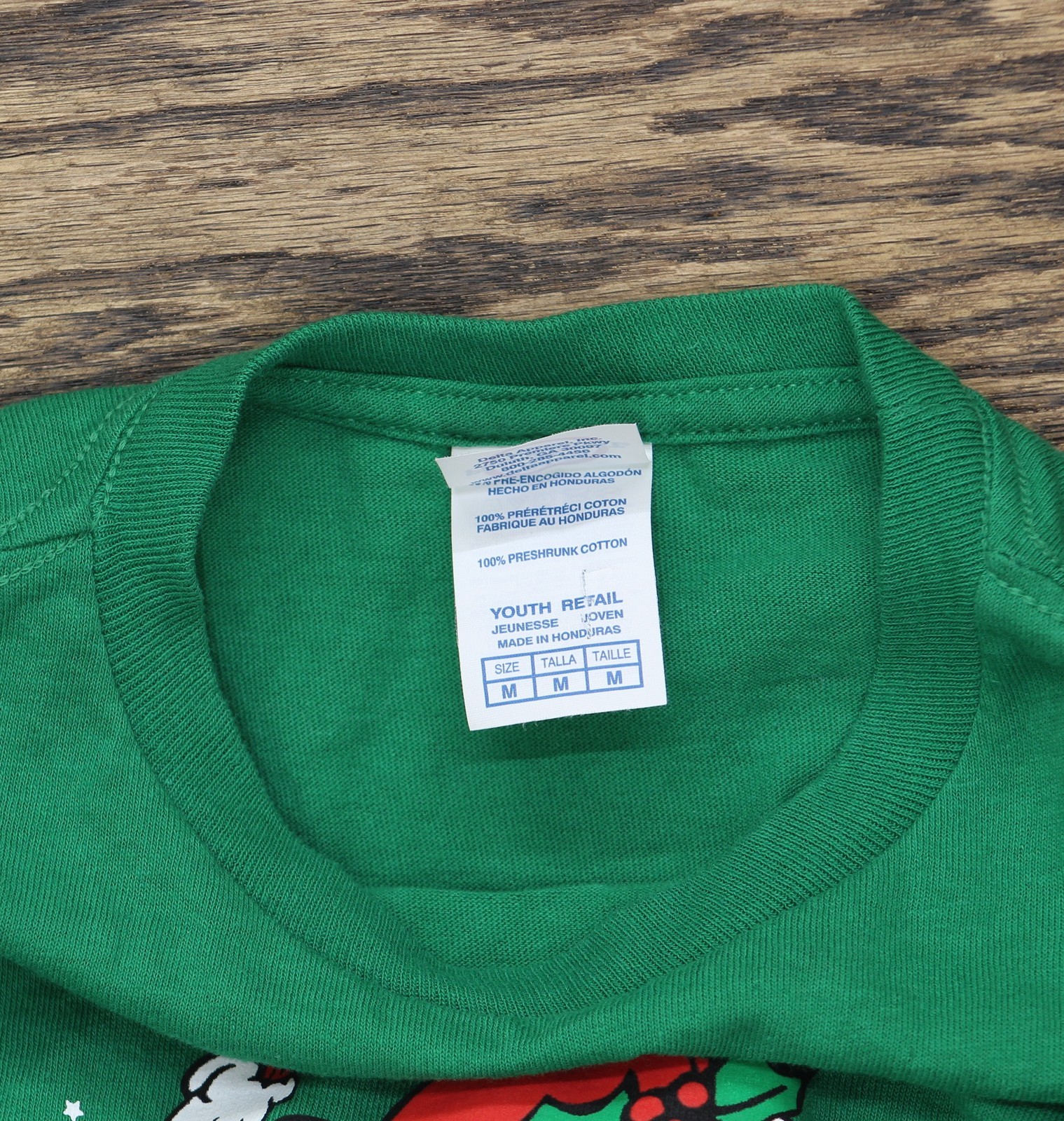 Dr. Seuss Grinch Christmas Wreath Boys Graphic T-Shirt Kelly Green M gallery