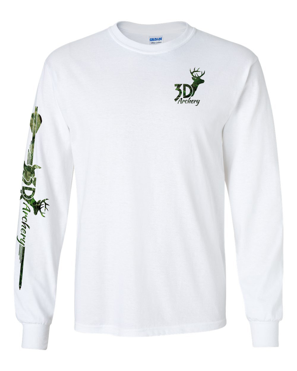 3D Archery bow hunting long sleeve t shirt camo compound bow recurve target gallery