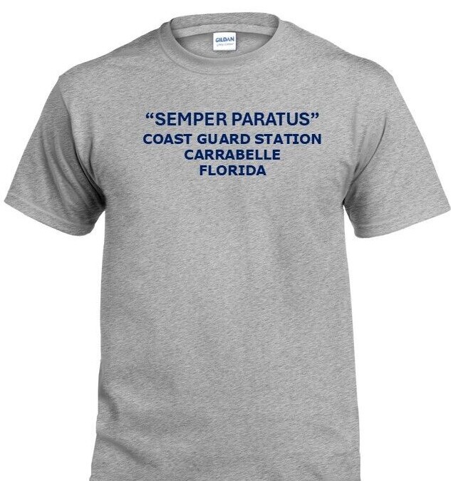 SEMPER PARATUS*COAST GUARD STATION DAUPHIN ISLAND*AL*INDIVIDUAL PT SHIRT gallery