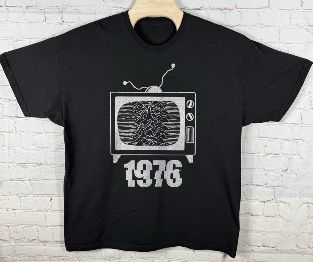 Joy Division - TV 1976 Rare Unisex Black Cotton T-shirt S-5XL gallery