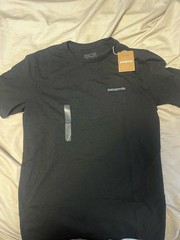 Patagonia Fitz Roy Icon Responsibili-tee Black NWT