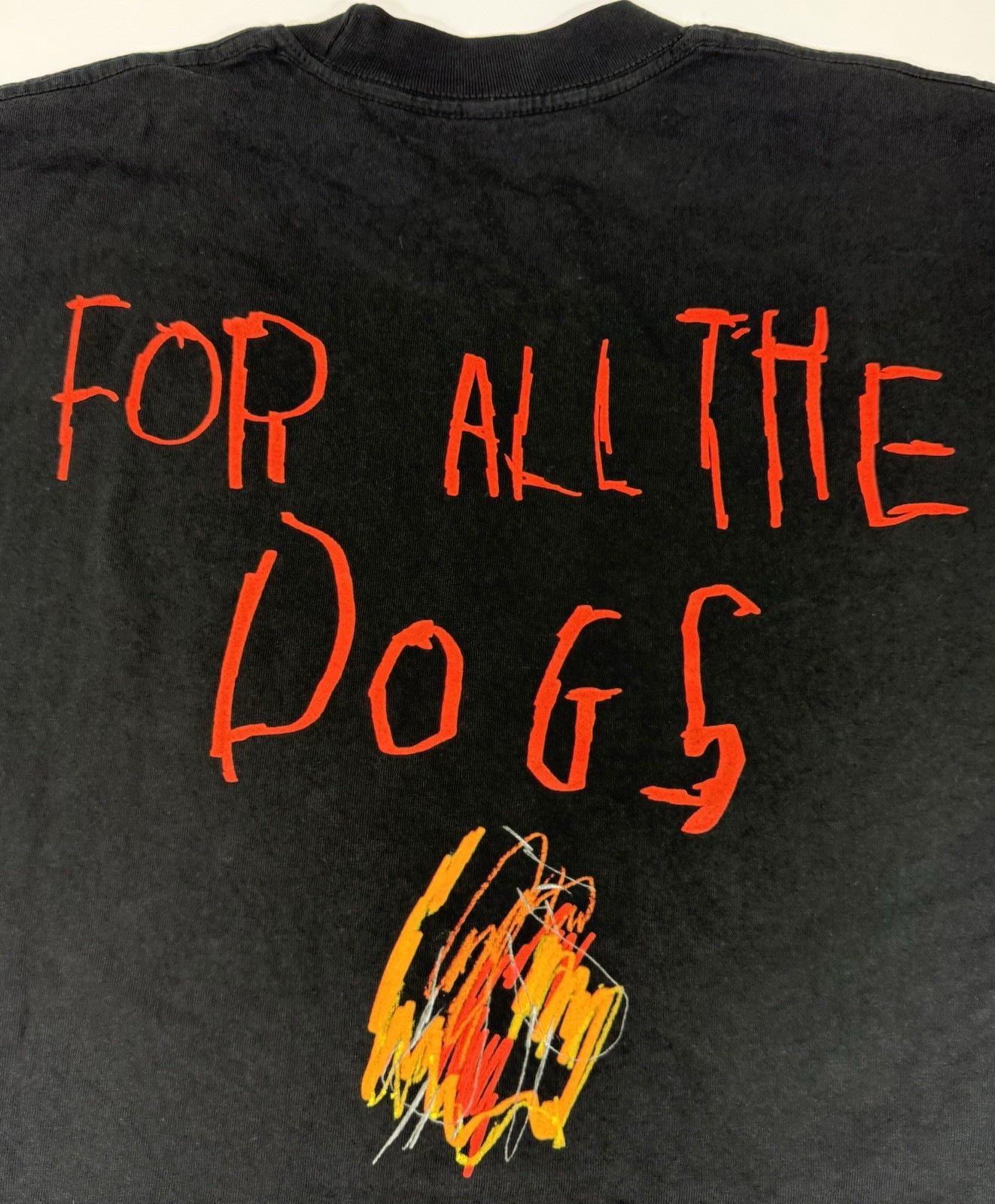 Drake Related Mens T-Shirt Sz XL Black Graphic For All The Dogs Music Album USA gallery