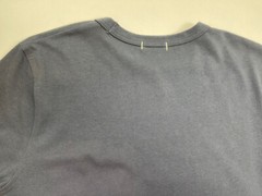 Alternative Earth Mens Heavyweight Recycled Cotton Pocket T-Shirt Sz Medium Blue