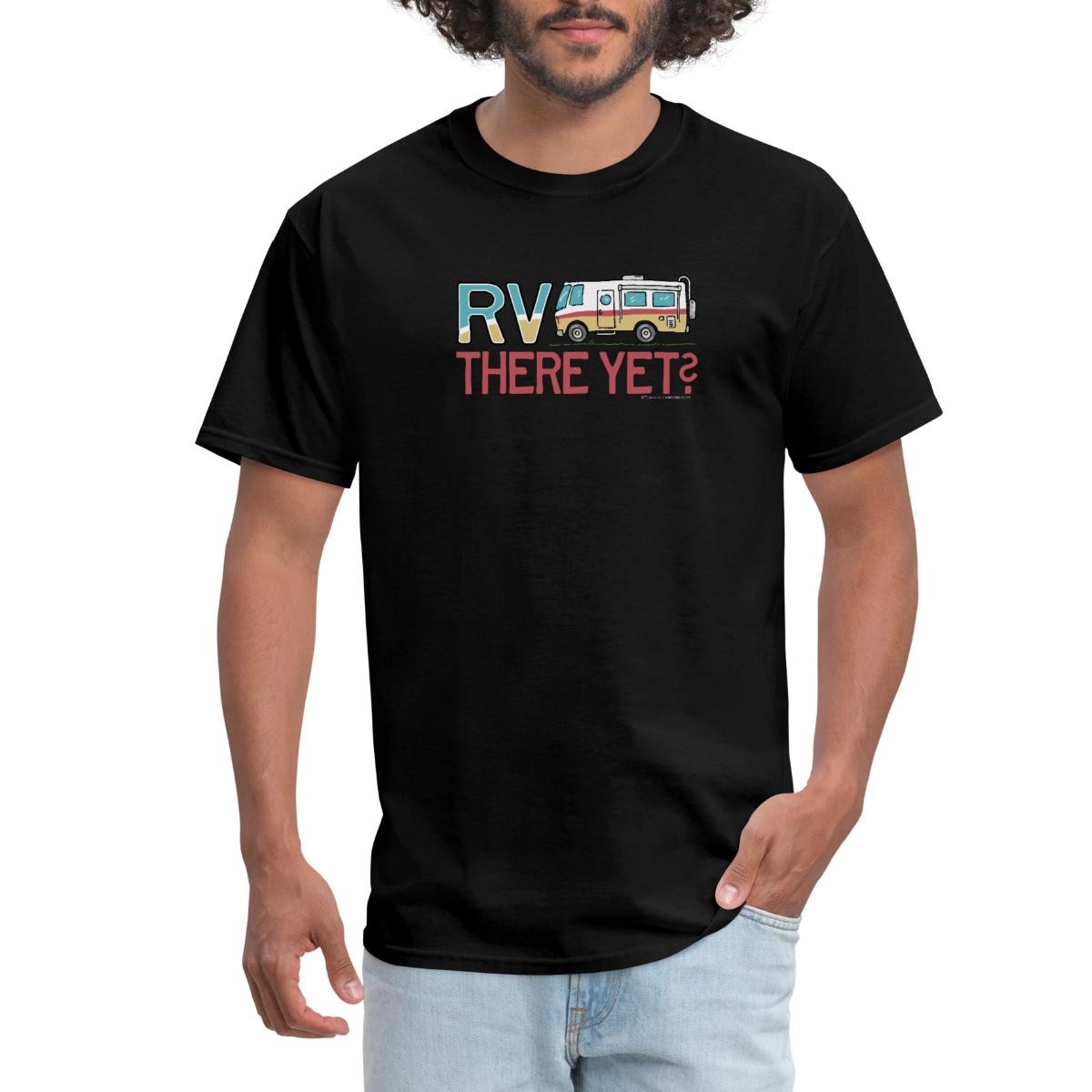 RV There Yet Camping Men's T-Shirt gallery