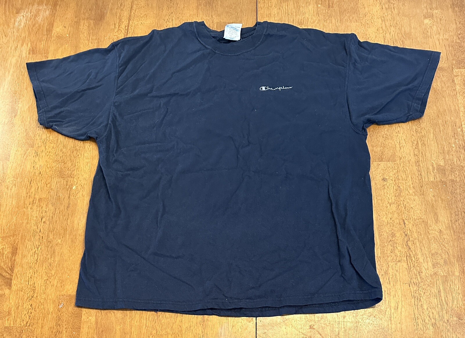 Vintage Champion Blank Spellout T Shirt XL Y2K gallery