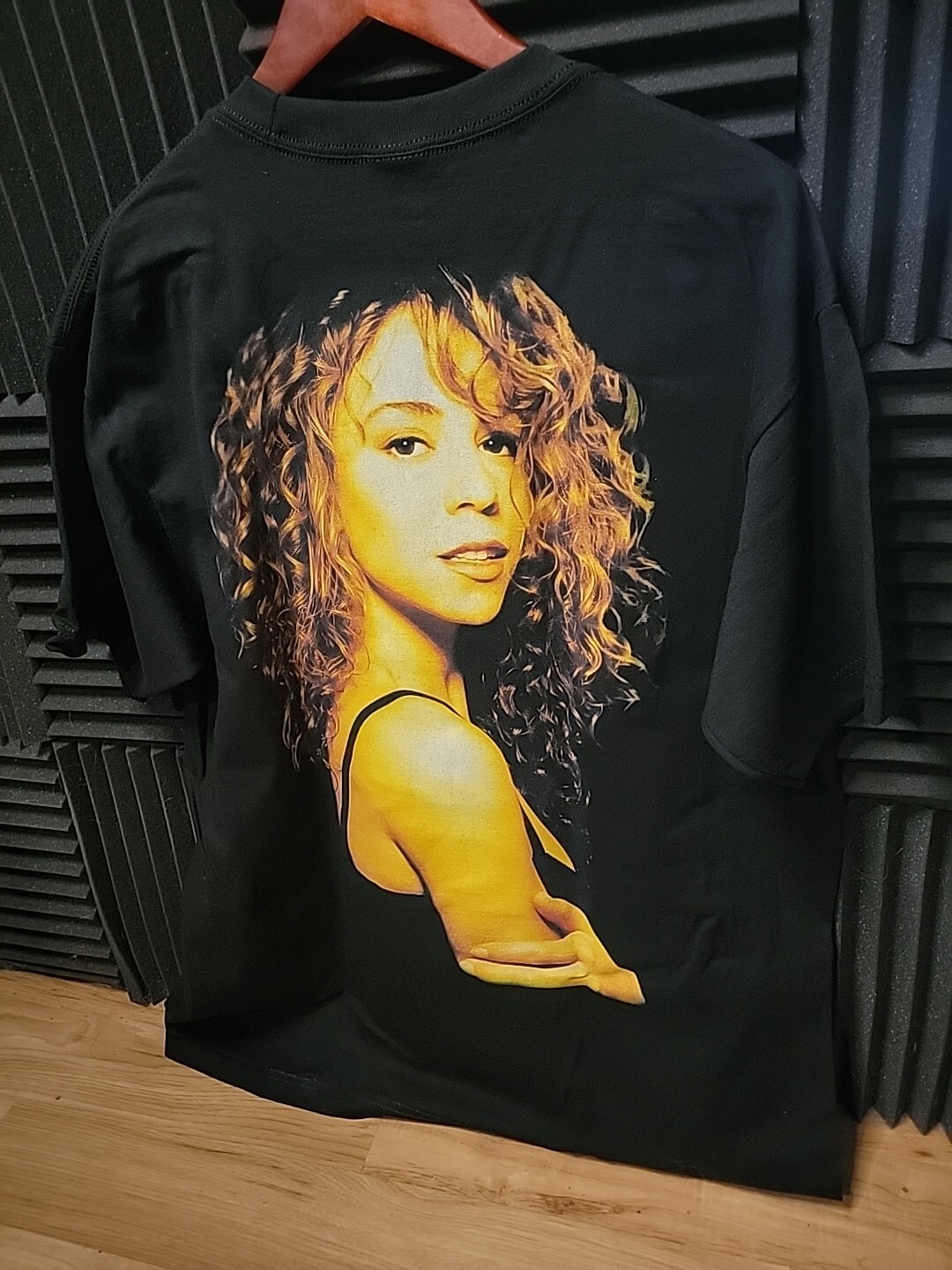 MARIAH CAREY ON SHAKA HEAVYWEIGHT GARMET DYED T SHIRT gallery