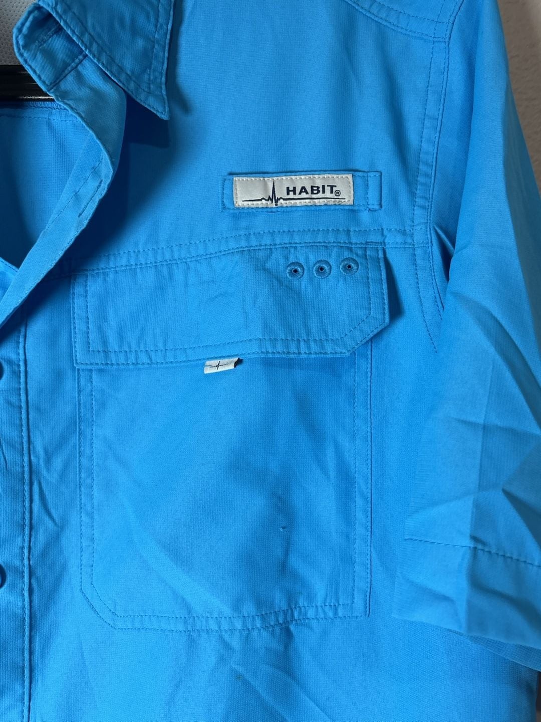 Habit Men's Short Sleeve Fishing Shirt Size S/P gallery