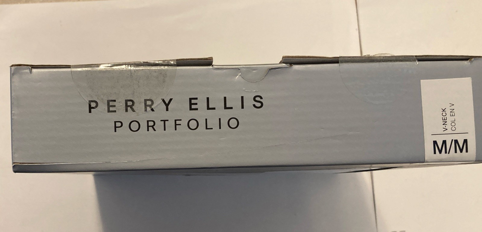 Perry Ellis Portfolio ~ Mens 3-Pack T-Shirts V-Neck Cotton Blend ~ M (38-40) gallery