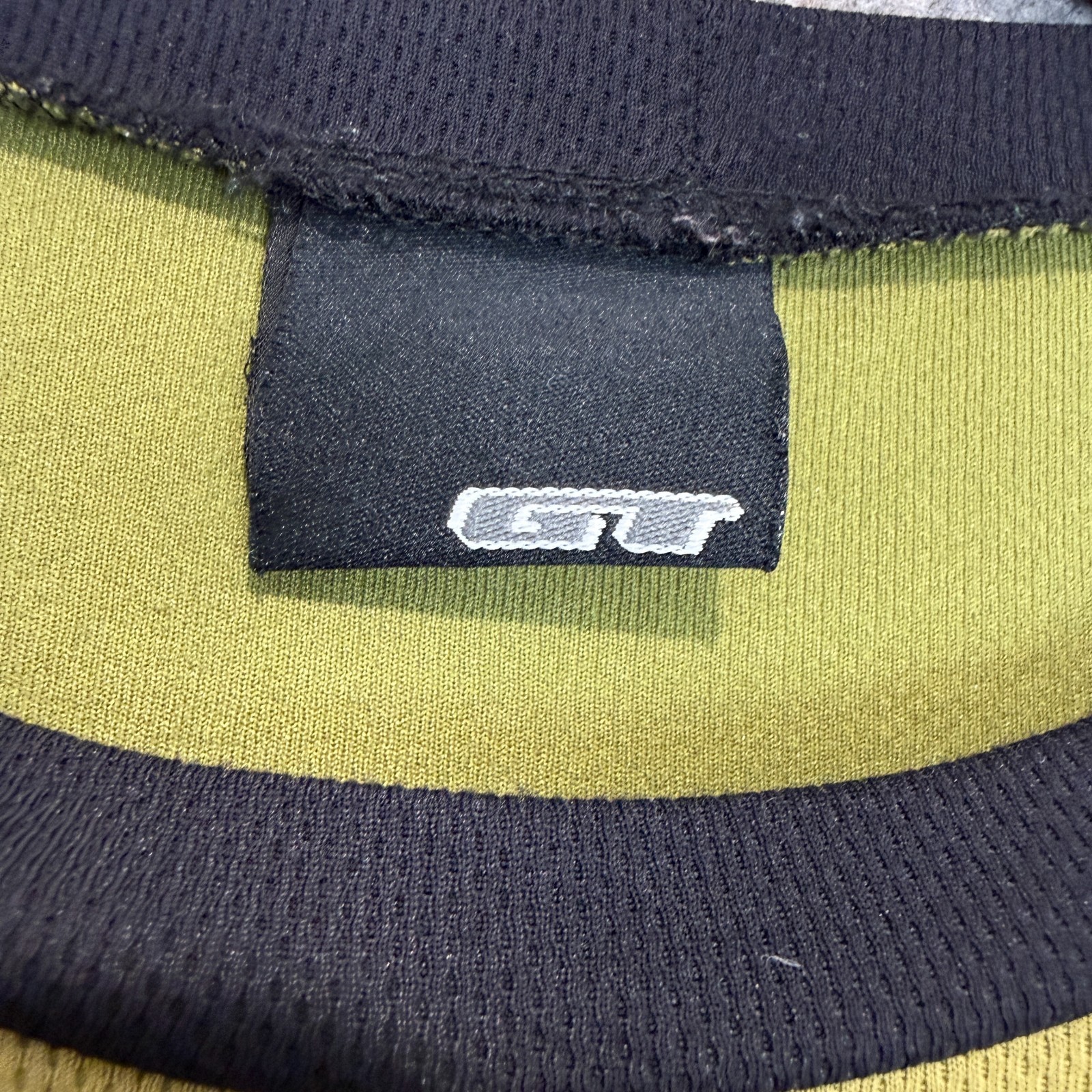 Vintage GT Bicycles BMX Jersey Shirt Mens Large Colorblock 80s 90s Made USA Rare gallery