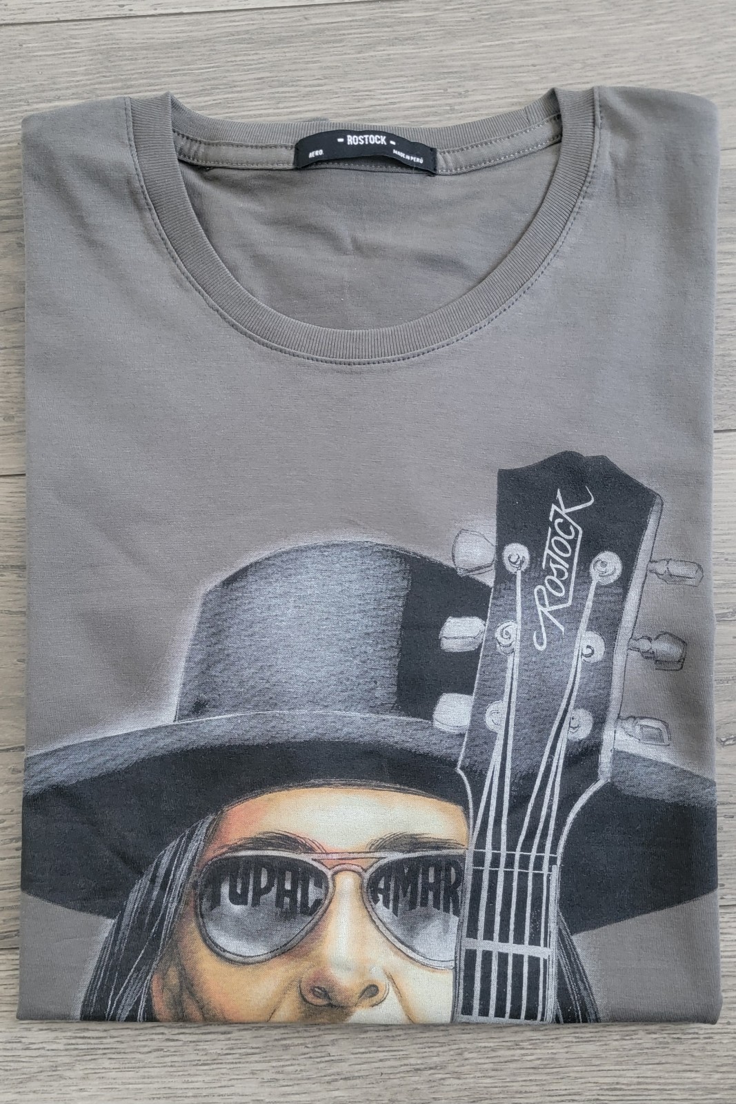 Peruvian Design Shirt Unisex Size L *** Tupac Amaru - Peruvian Cotton gallery