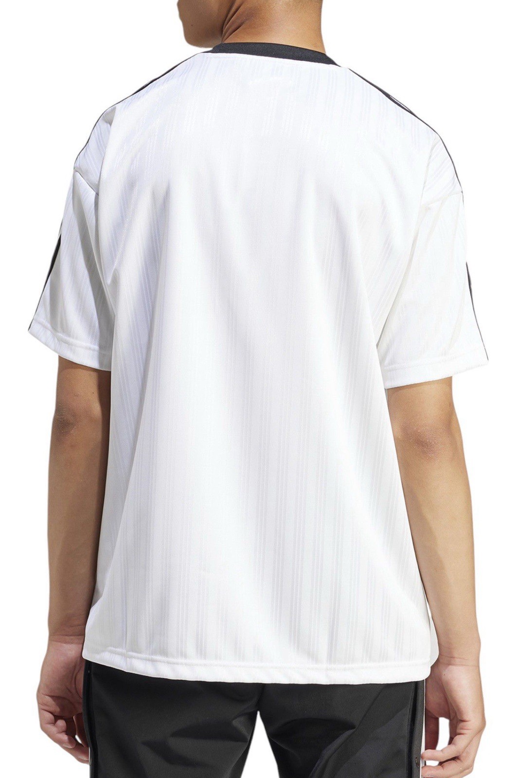 NEW MEN'S ADIDAS ORIGINALS TREFOIL POLY TEE SHIRT SIZE Large White IM9459 gallery