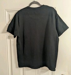 Common People Black Men’s Textured Cotton T-Shirt Size XL
