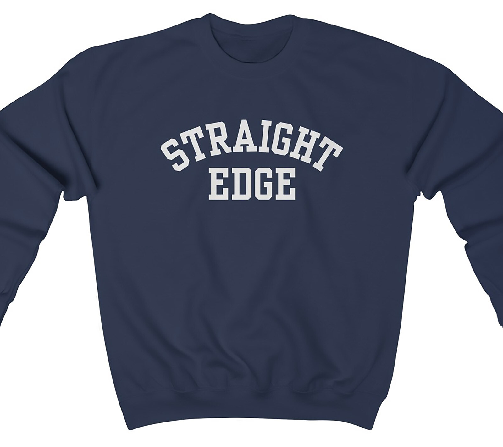 STRAIGHT EDGE Drug Free sxe XXX Minor Threat - Long Sleeve T / Crewneck Fleece gallery