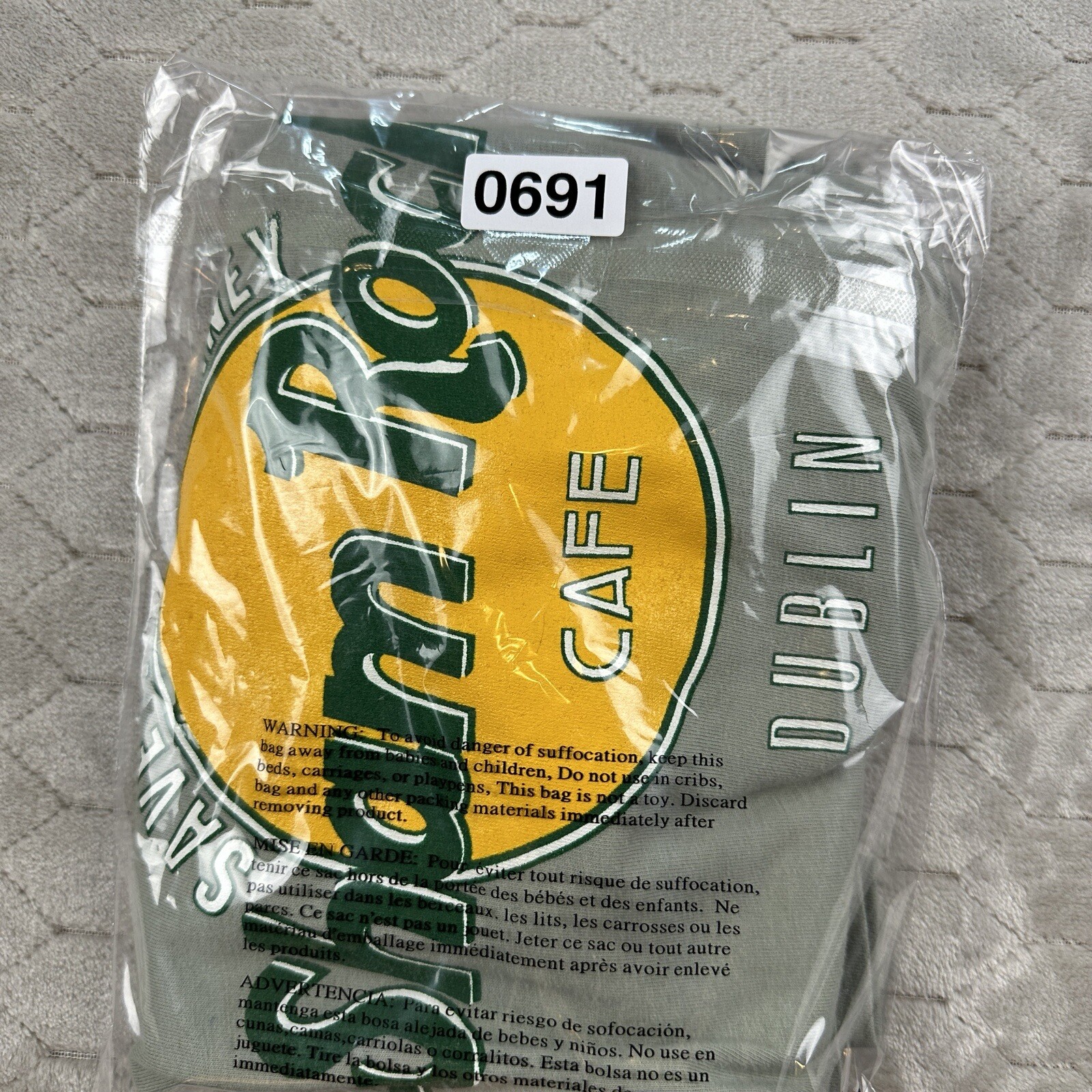 Sham Rock Cafe Dublin Ireland Save The Blarney Shirt - Sz M - See Pics gallery