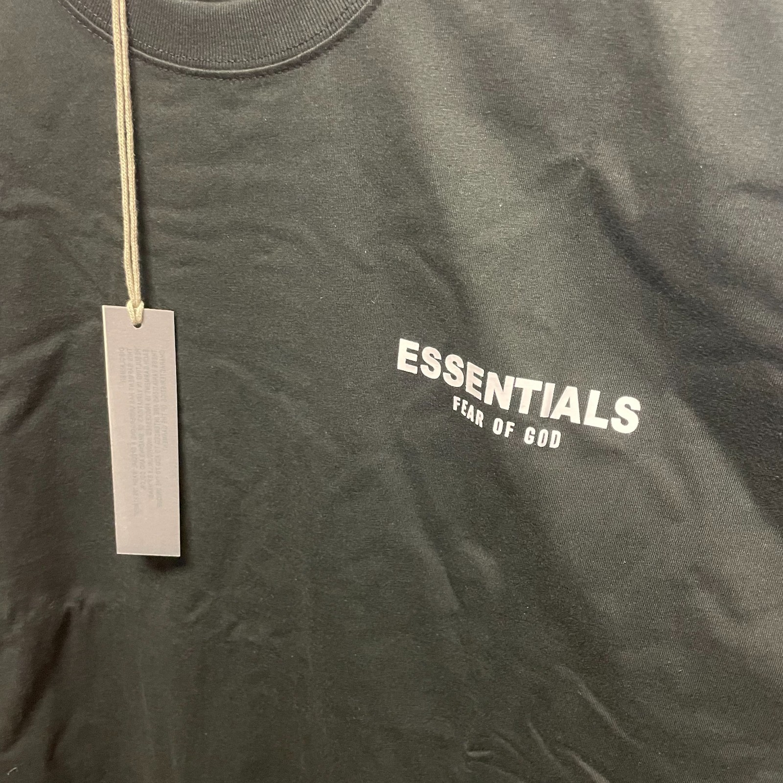 Fear of God New York Essentials Short Sleeve T-Shirt Tee Black (S - 2XL) gallery