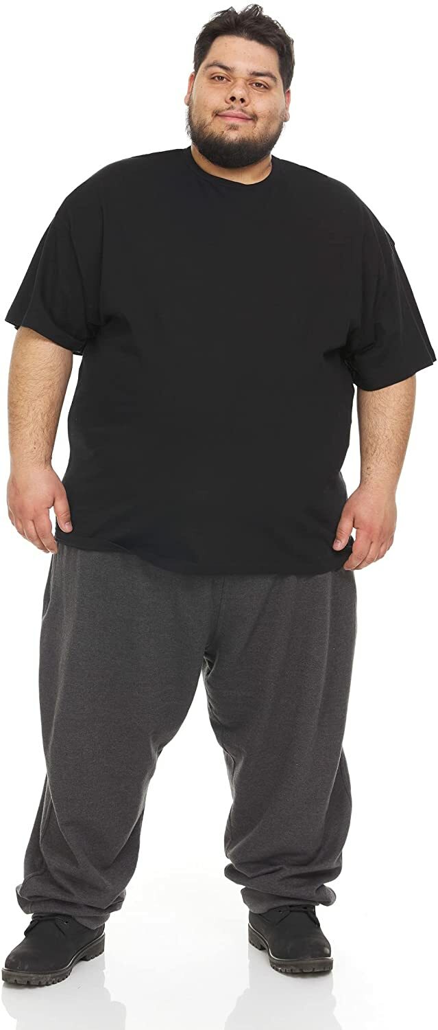 BILLIONHATS 12 Pack Plus Size Men Cotton T-Shirt Bulk Big Tall Short Sleeve gallery