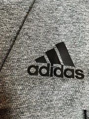 Men’s Adidas ClimaLite Running S/S Athletic T-Shirt Large L – Gray – Polyester