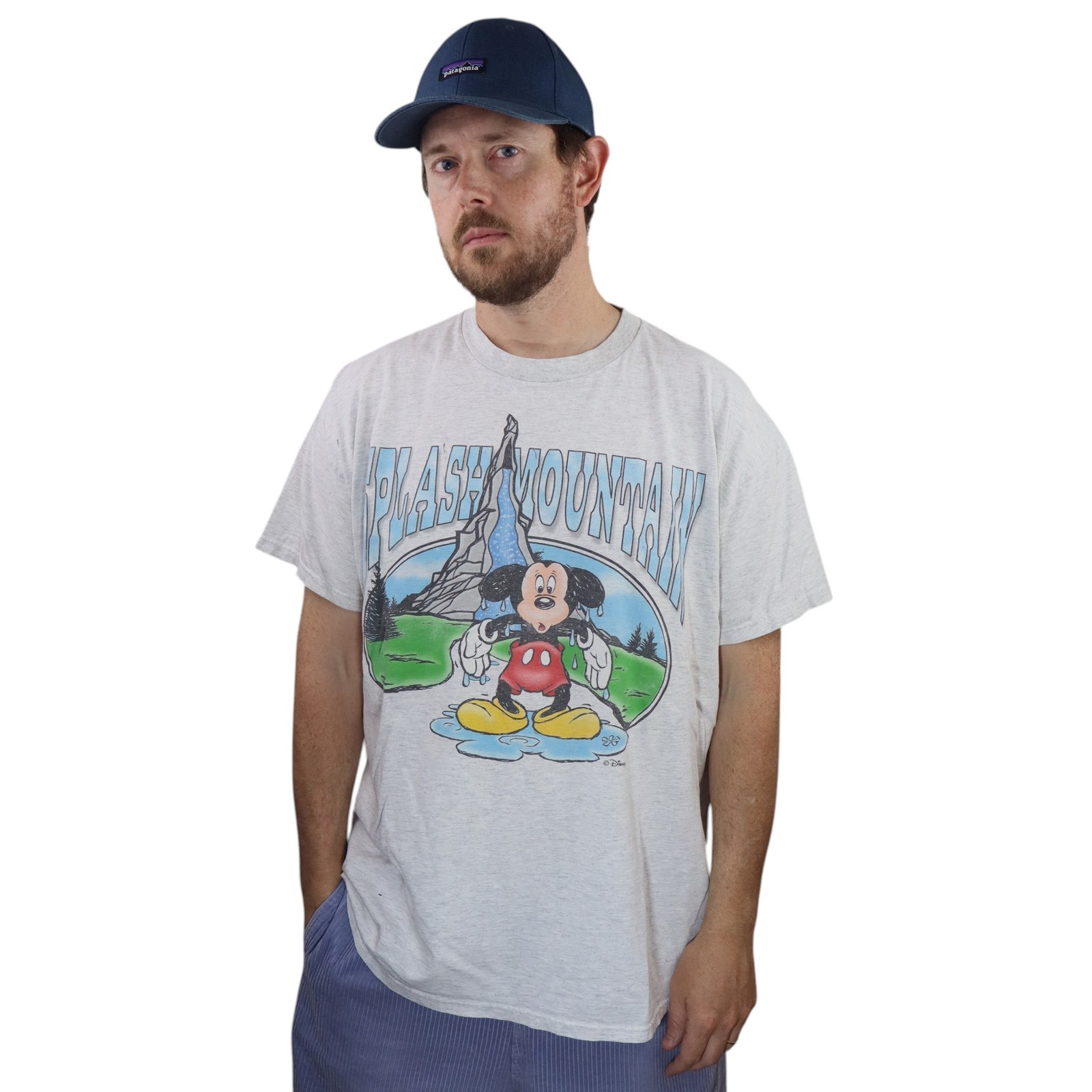 Vintage Disney Splash Mountain Shirt Mens Large Mickey Mouse Retired Ride Tee gallery