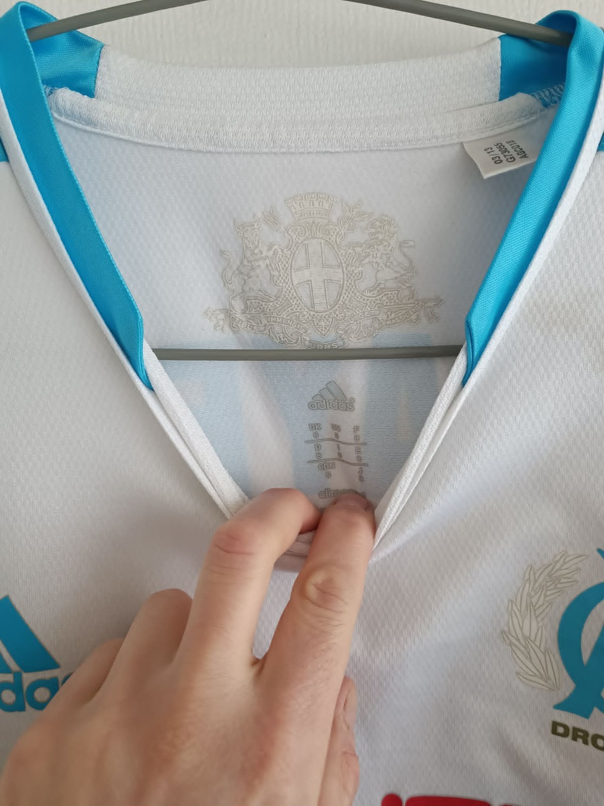 OL MARSEILLE FORMOTION PLAYER ISSUE gallery