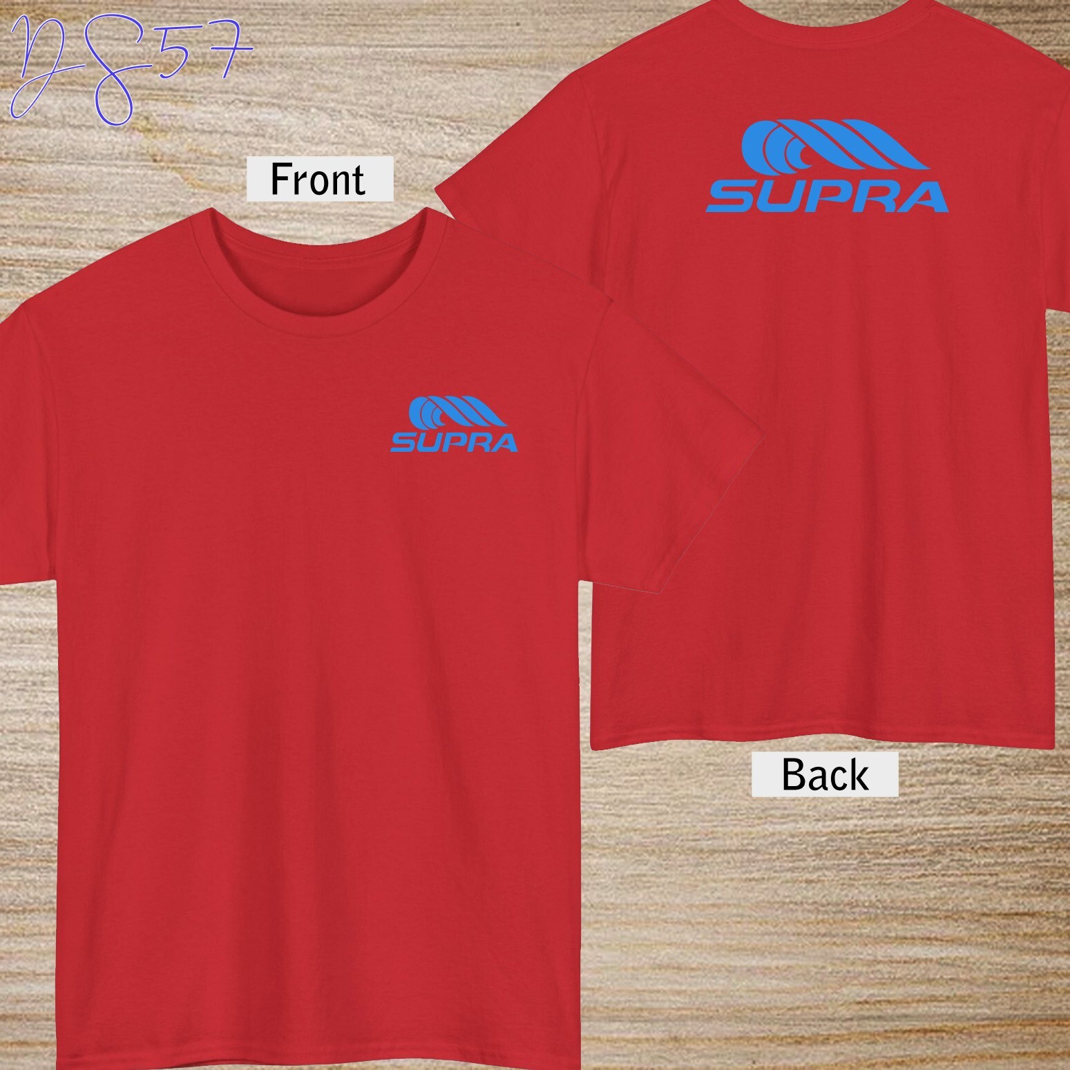 New Supra Boats Logo Black/Navy/Grey/ White/Red/Light Blue T-Shirt Size S-5XL gallery