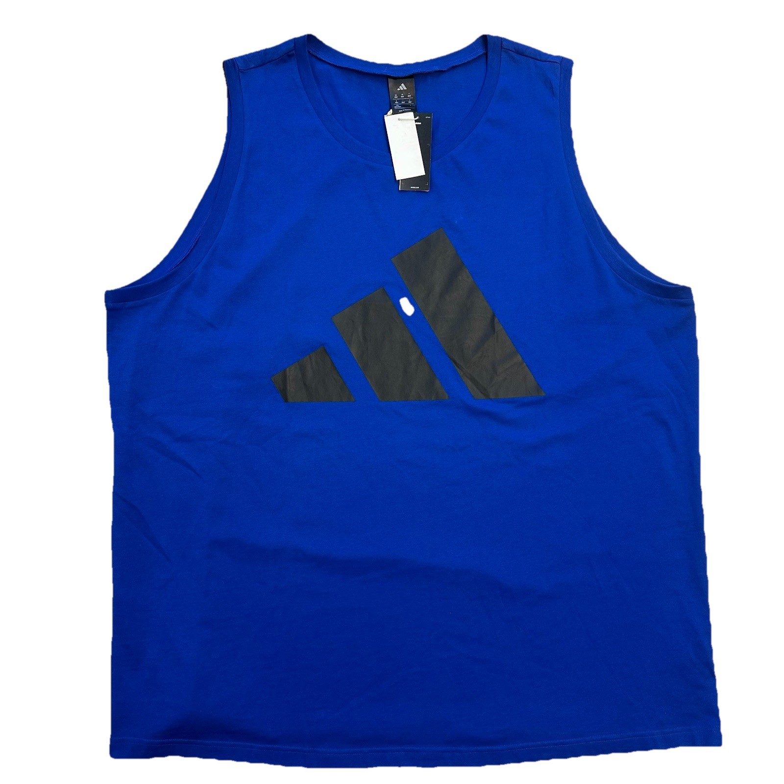 ADIDAS Mens Tank Top Medium tall Blue Sleeveless Top NWT gallery