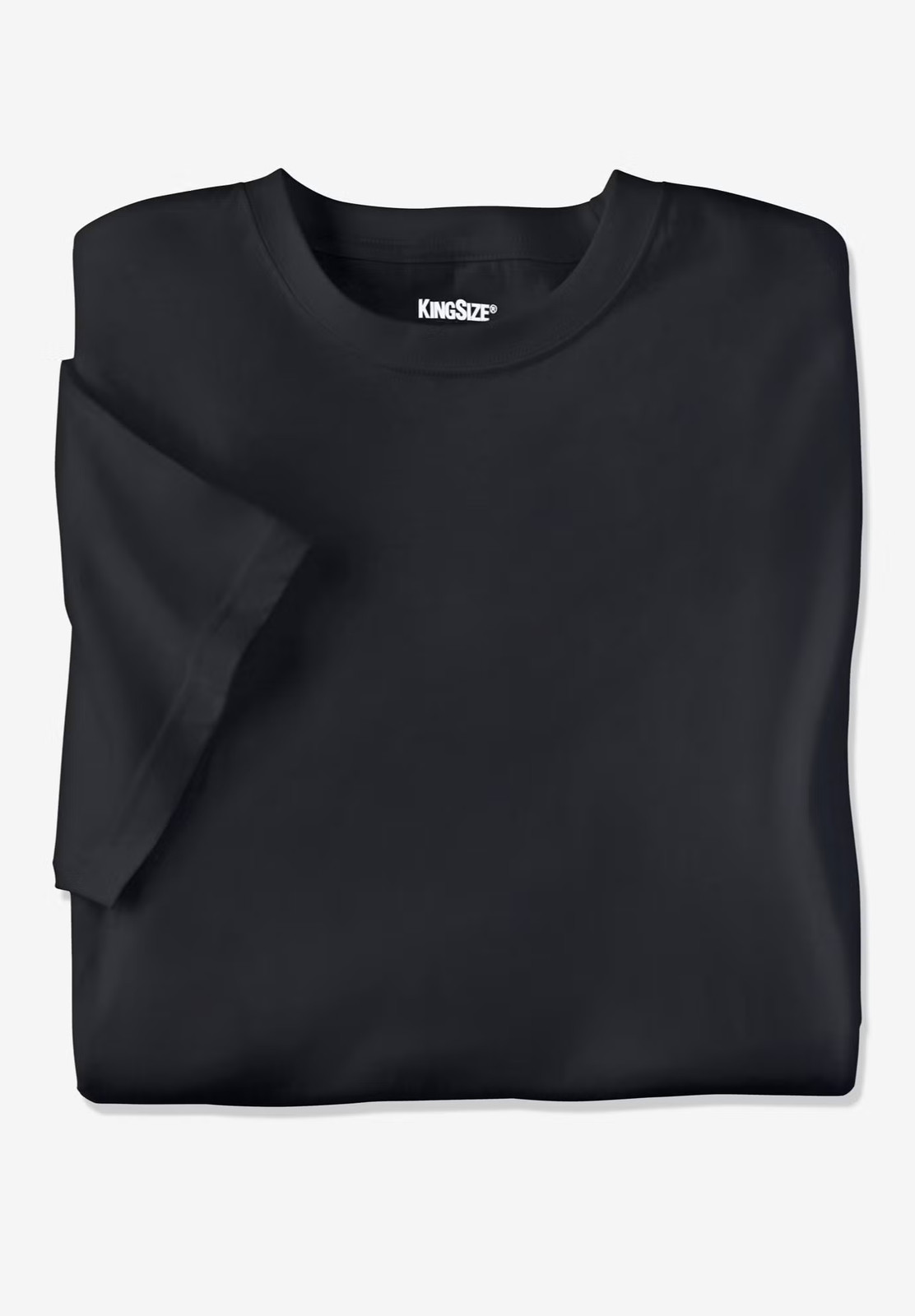 KingSize Men's Big & Tall 3-Pack Cotton Crewneck Undershirt gallery